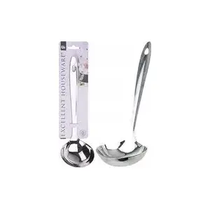 Kitchen ladle GET-IT model Ori_140201 — stainless steel, 80 ml bowl, 29 cm length