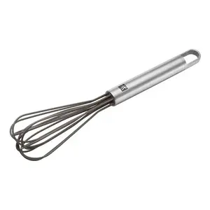 Putukrata ZWILLING Whisk Small, silikona galva, sudrabota, augstums 239 mm, platums 52 mm