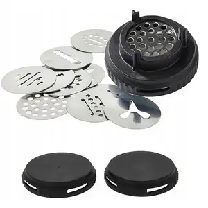 Cookie piping set de buyer Le Tube D-3358-94 — cookie decorator piping tubes and coupler
