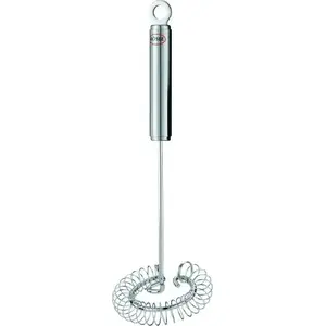 Spiral whisk 22 x 8 cm stainless steel — No name