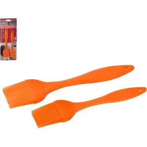 Silicone Kitchen Brush Set ORION 2 pcs (pędzelek kuchenny) — heat-resistant, flexible heads