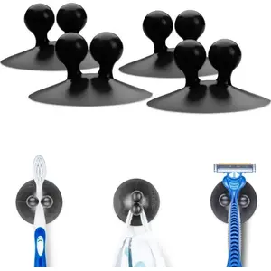 Dreamfarm Jot Magnetic Cord Holders, 4 Pack, Black
