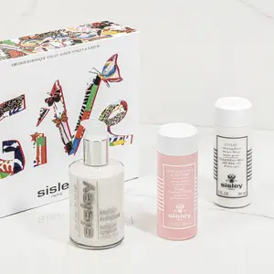 Sejas kopšanas komplekts Sisley Essentials — 3 gab.: sejas tīrīšanas līdzeklis, emulsija, losjons