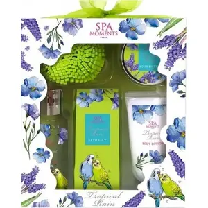 Spa Moments spa care set TROPICAL RAIN — Spa Moments, EST000026, bath and body care kit