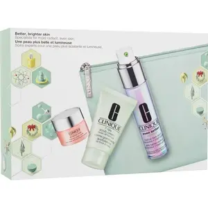 Clinique komplekts — Even Better Clinical Radical Dark Spot Corrector, 7 Day Scrub 30 ml, All About Eyes 5 ml