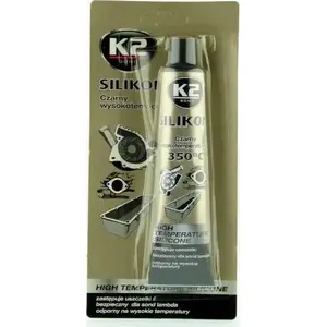 Silicone Sealant K2 K2-SILIKON 85 g — black, cartridge B210