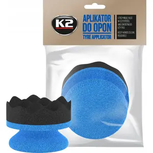 Tire Foam Applicator K2 K720, 80 mm sponge pad for tire sidewall and rim care
