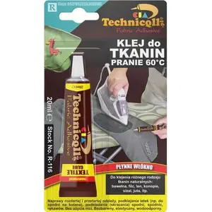 Auduma līme Technicqll 20 ml — universāls tekstila līme