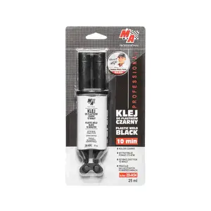 Līme plastmasas lodēšanai Permatex 10 min melna 25 ml