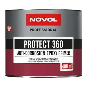 Epoksīda grunts Novol Protect 360 0.4+0.4 L (komplekts) — divkomponentu pretkorozijas grunts