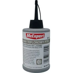 mc expert PTFE Smar teflonowy 60 ml — butelka z mieszkiem, smar do uszczelek i mechanizmów