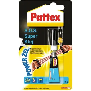Adhesive gel Henkel Pattex S.O.S. Super Klej Power 2 g