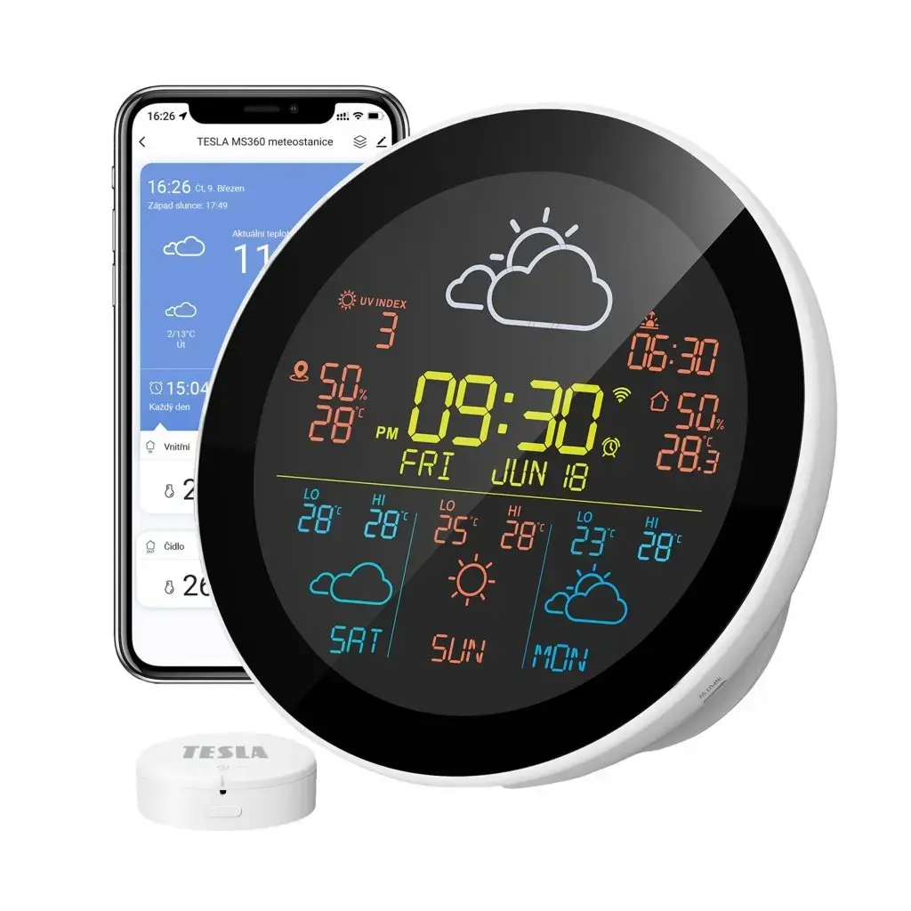 TESLA TEDE00044 digital weather station Photo 3
