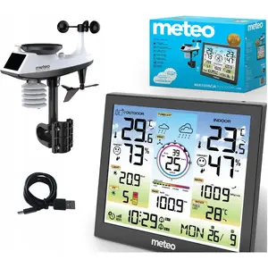 Weather Station Meteo SP601 wireless with hygrometer, barometer and Wi‑Fi (model 05SP601W)