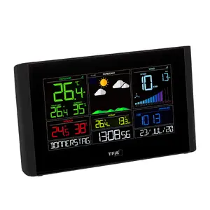 Метеостанция TFA View Breeze Black AC/батарея — темп. наруж. -40–60°C, влажность 10–99%, беспроводная 0.868 ГГц