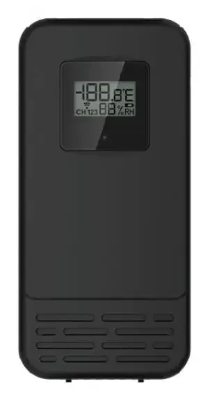 DENVER WSR-560 weather station Black Photo 2