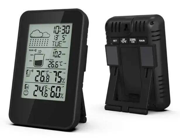 DENVER WSR-560 weather station Black Photo 3