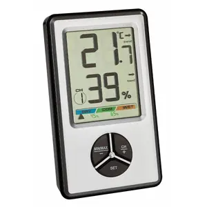 Digital thermo-hygrometer TFA 30.5045.54 — indoor temperature 0–60°C, hygrometer, AAA battery