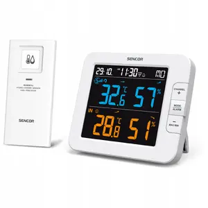 Weather station SENCOR SWS 8600 SH — home outdoor monitoring, wireless sensors compatible
