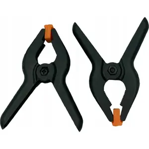 Clamping Spring Bar Clamp Isma 75 mm set of 2 — woodworking clamps for holding workpieces