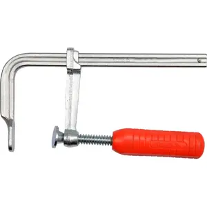 F-clamp YATO YT-6402 — Chrome steel/PVC, Depth 80 mm, Height 200 mm