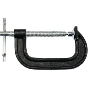 Хомут Vorel 38432 — конструкция из железа и стали, 1 шт.
