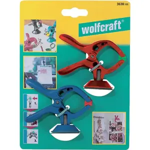 Clamping Spring MicroFix 30 mm 2 pcs Wolfcraft WF3638100