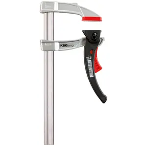 Ratchet clamp BESSEY KLI25, 25 cm opening, magnesium body, stainless-steel parts