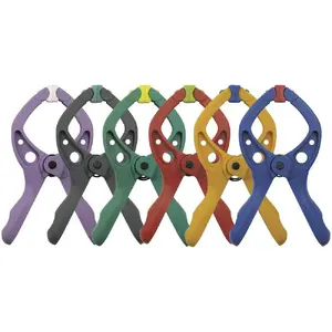 Mini spring clamp Wolfcraft 1 microfix — spring clamp, 2 cm opening, 6 g