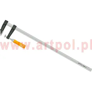 Bar clamp Art-Pol model 24016, clamping capacity 80 mm, bar length 600 mm