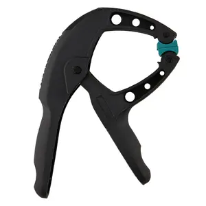 Spring clamp Wolfcraft FZH — clamp opening 3 cm, grey/turquoise, 1 pc