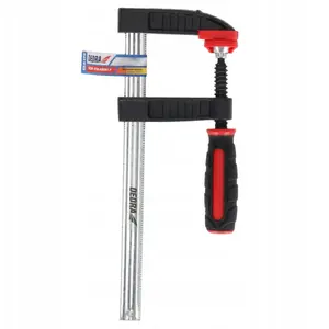 Clamping Bar F 400x100 mm Dedra 12A186 — woodworking clamp with 400×100 mm throat and two-material handle
