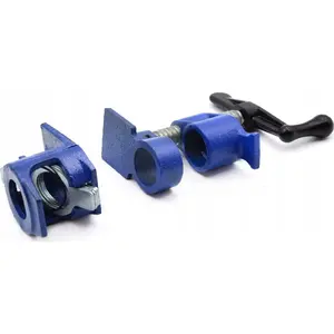 Bar Clamp GEKO G29961, pipe clamp 3/4" (20 mm) for woodworking