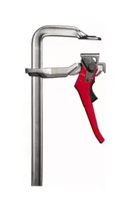 Рычажная струбцина Bessey GH12 — захват 12 см, сталь с полировкой, 490 г