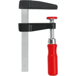F-clamp 30 cm BESSEY LM30/5 — aluminium body, black and red accents, 370 g