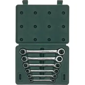 Sata double-ended ratchet screwdriver bit set, 6 pieces, model GL09025