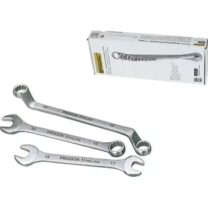 Proxxon wrench set PR23812 — 11-piece combination/offset ring spanner set