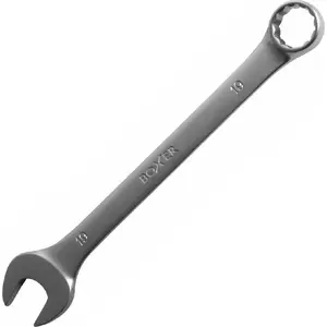 BOXER 19 mm ring spanner wrench, model 31387, chrome-plated, metric