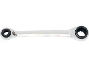 Ring wrench YATO YT-4945, chromium-vanadium steel, sizes 10/13/17/19 mm, 200 mm length