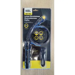 Workshop Flexible LED Lamp Plastrol LW-1AG — model W-96324, portable inspection light
