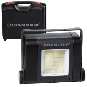 Worksite area light Scangrip SITE LIGHT 40 — high-output 40000 lm in transport case (model SG490389)