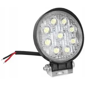 Work lamp No name PS Lampa robocza 9 LED 27W round FLOOD OFF ROAD