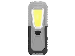 Универсальный фонарь No name Tracer BASE LED — 2 светодиода, красный свет, питание AA, кнопки, чёрно‑серый