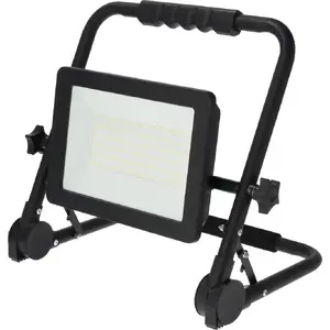 Darbnīcas prožektors Dedra L1073-9 100W SMD LED, 8500 lm, IP65, ar statīvu
