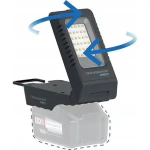 Work Light Scangrip BASIC CONNECT (model 03.6109C) — 1300 lm, CAS housing, flexible inspection lamp