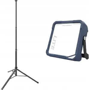 Darba lampa Scangrip Vega Lite Compact LED 4000 lm ar statīvu 2 m (SG491536)