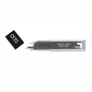 Mechanical pencil lead refill Q-Connect KF01548 HB 0.7 mm Black