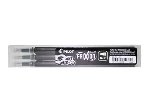 Шариковая ручка PILOT FriXion Point черная 0.7 мм, набор 3 шт.