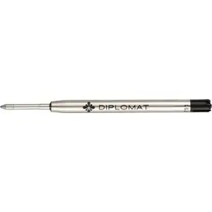 Ballpoint pen refill Diplomat for Excellence A Plus/A2, Aero, Optimist, Esteem, Traveller, Magnum, F tip, black