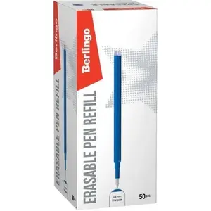 Gel ink refill Berlingo CSe_60001 blue 0.6 mm 50 pcs erasable